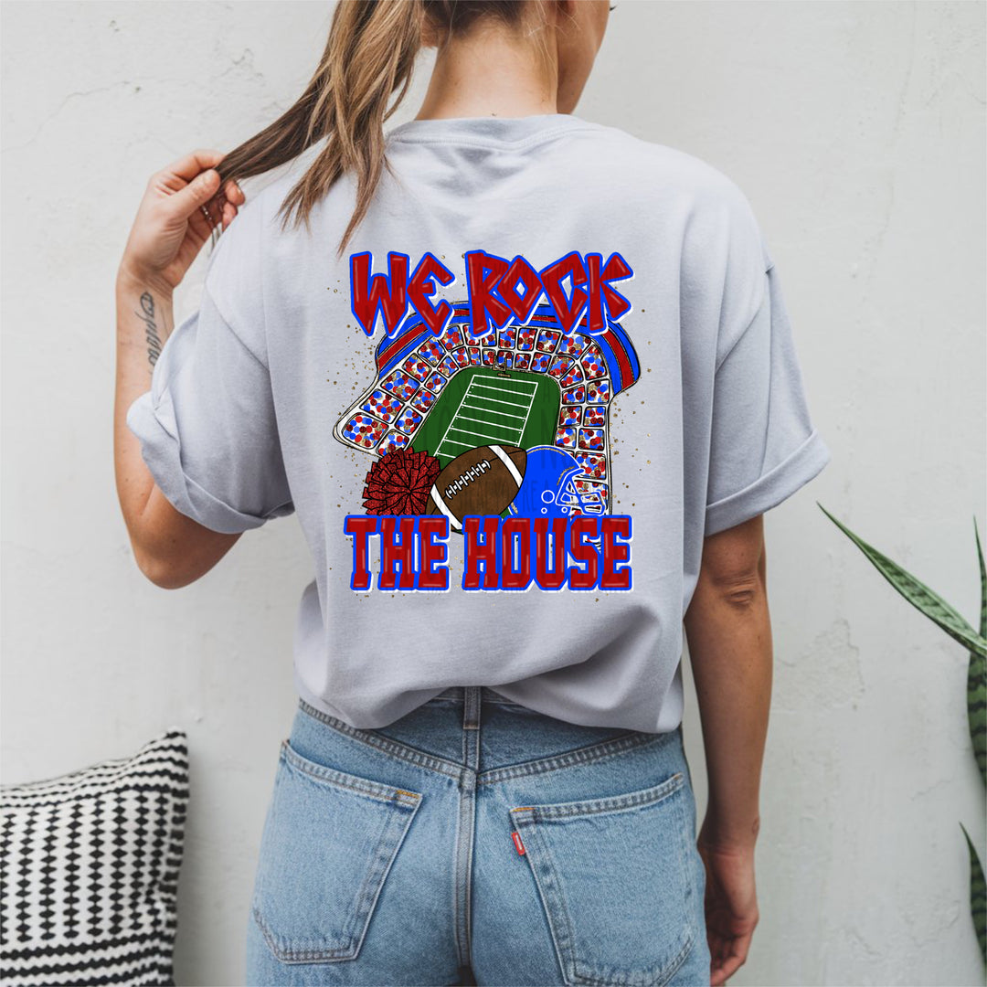 WE ROCK THE HOUSE ROYAL RED