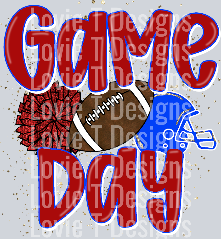 We Rock The House Royal Red Pocket