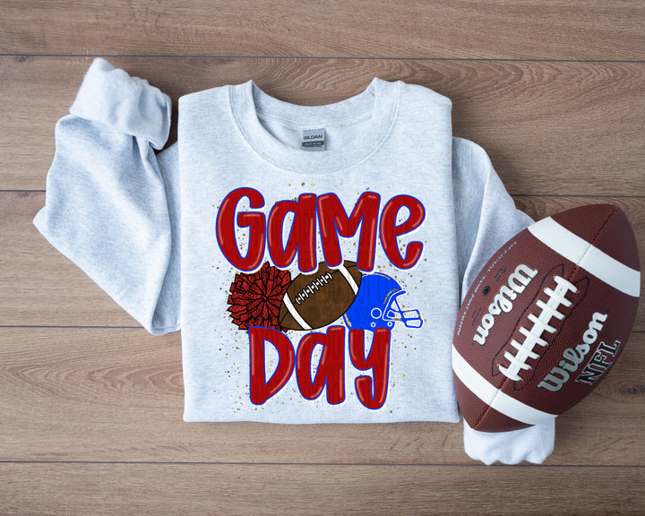 WE ROCK THE HOUSE ROYAL RED POCKET