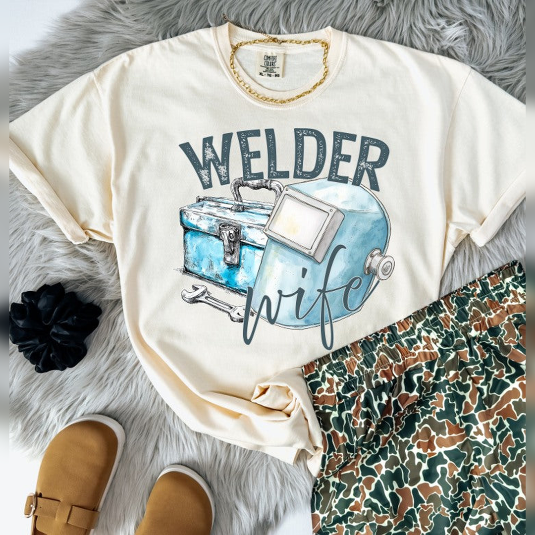 Welder Wife – DTF Transfer