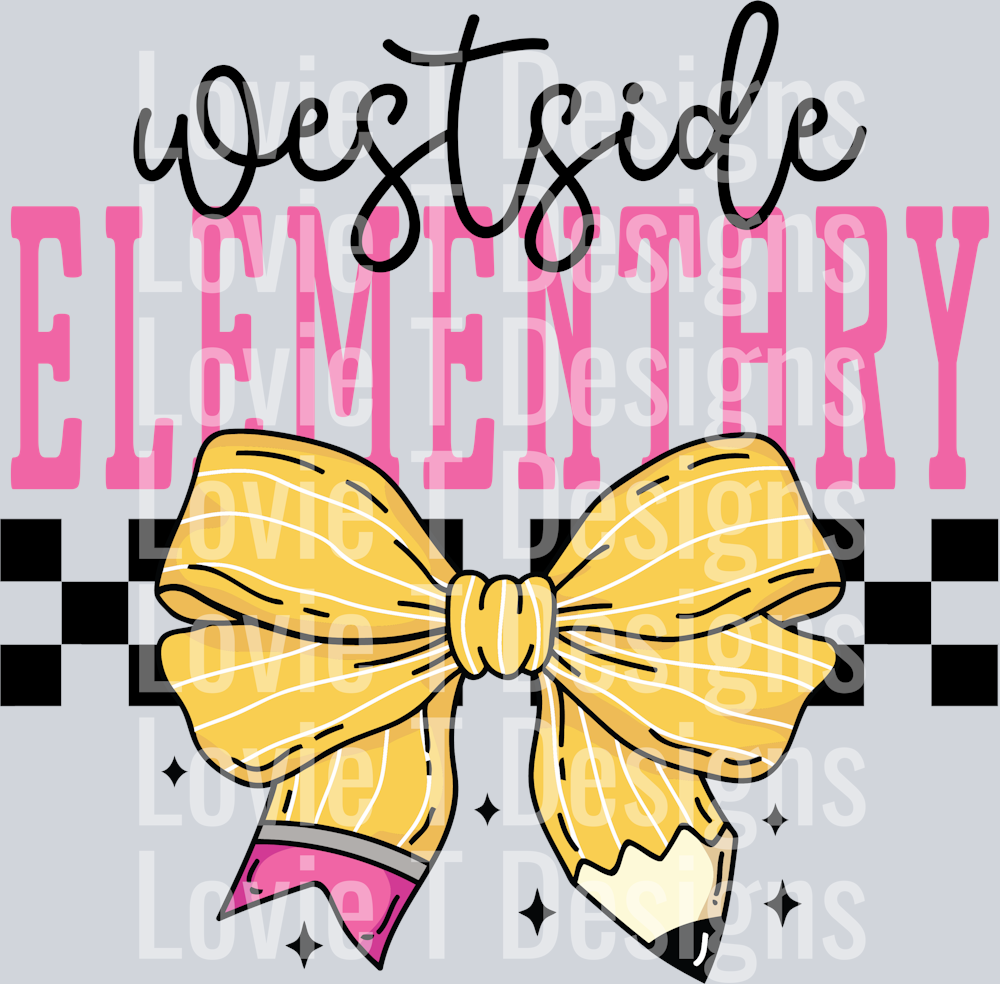 WESTSIDE ELEMENTARY CHECKER PENCIL