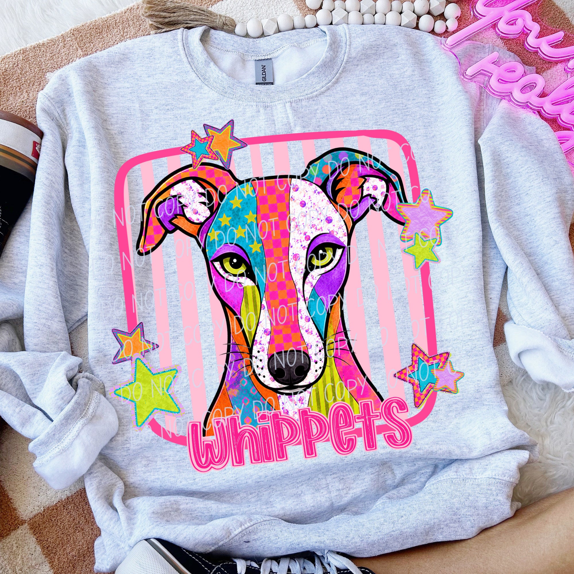 Funky Fresh Mascots WHIPPETS design
