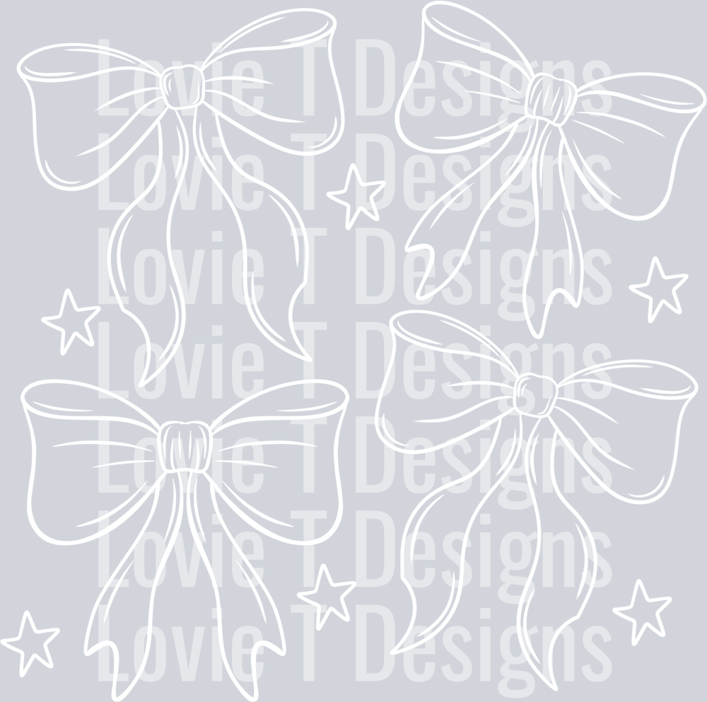 WHITE BOWS