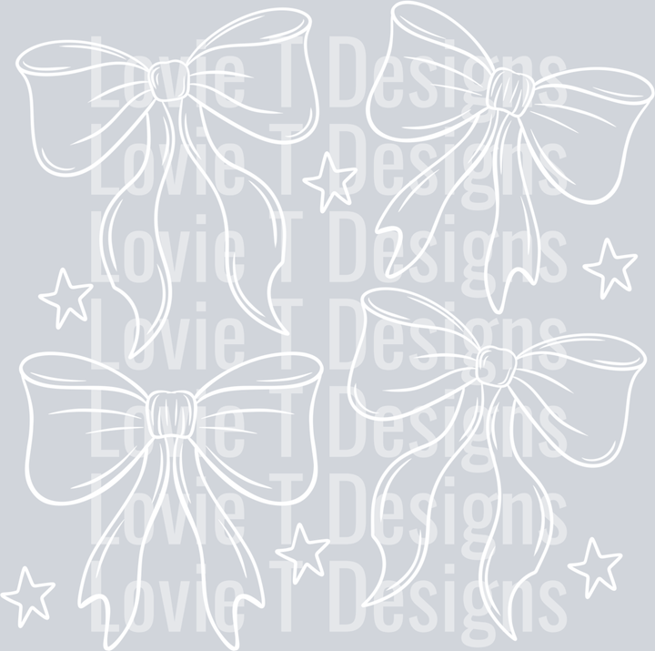 WHITE BOWS