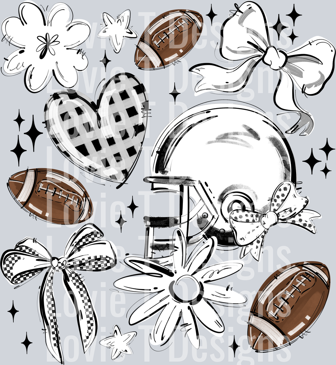 WHITE PLAY BALL FOOTBALL COLLAGE