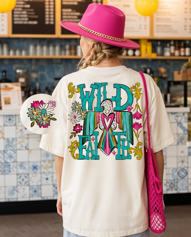 Wild Faith DTF transfer design – image 1