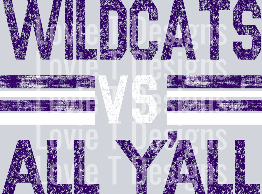 WILDCATS PURPLE AND WHITE VS ALL YALL