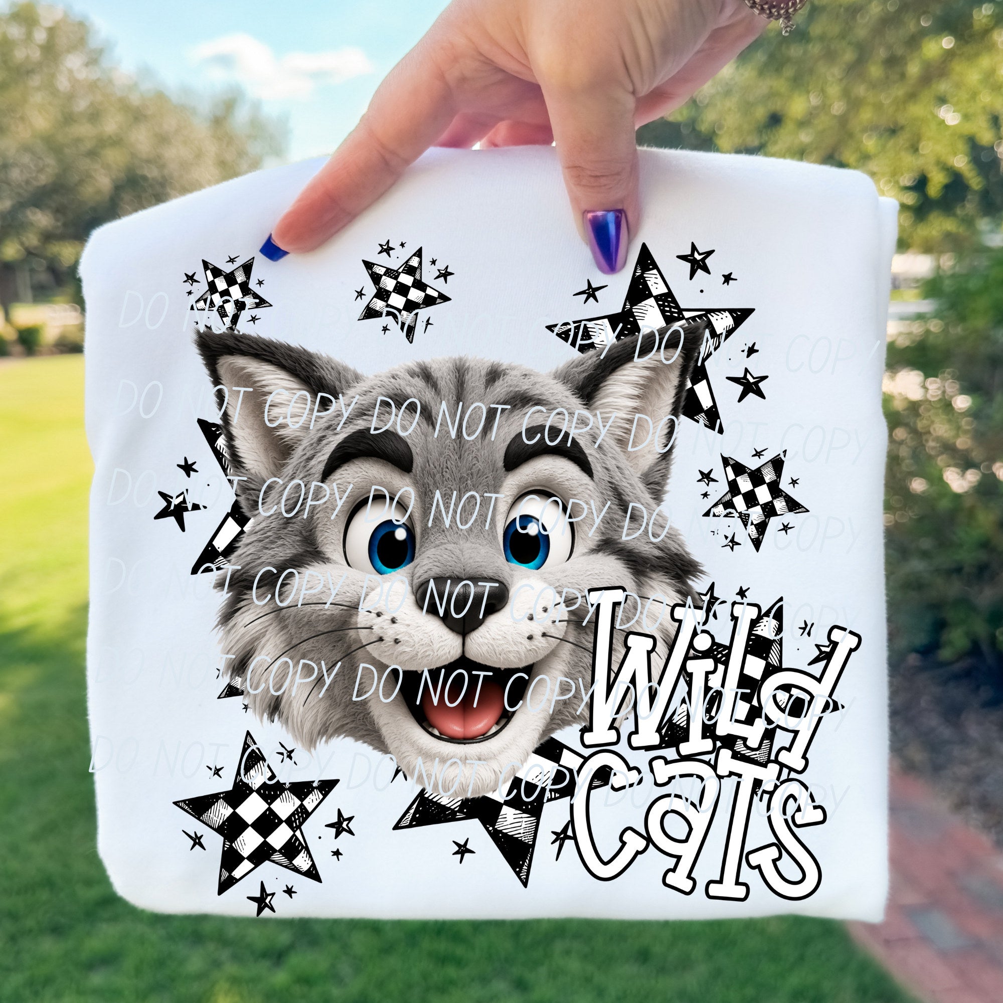 Big Mascot Energy WILDCATS design