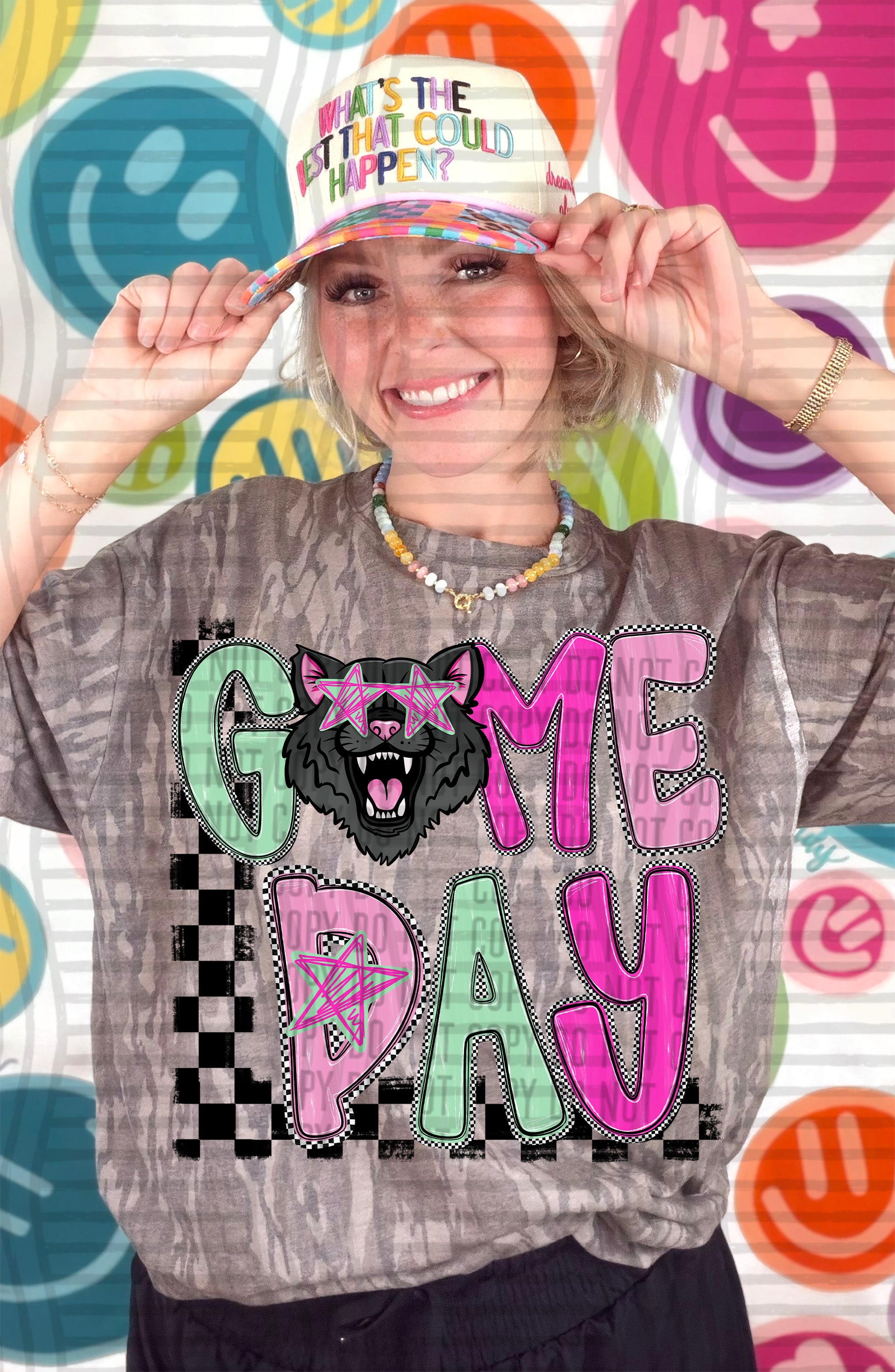 Game Day Starry Eyes Wildcats design