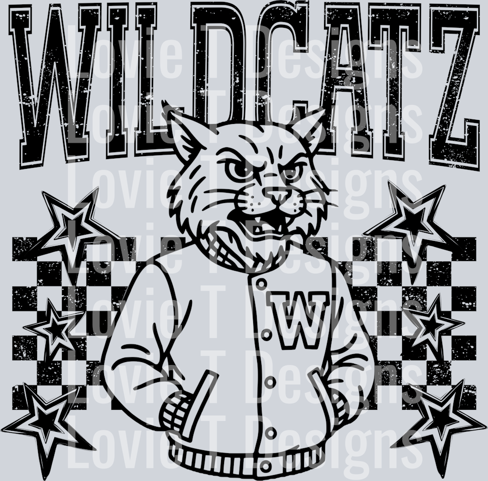 Wildcatz_Checkered_And_Stars