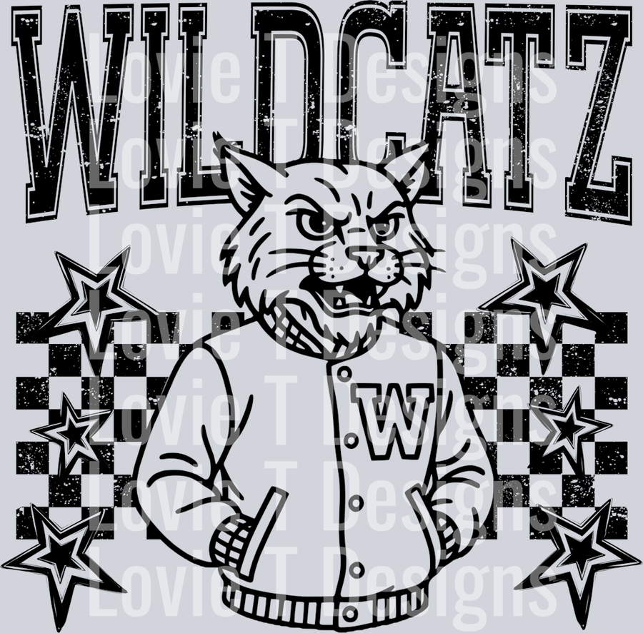 Wildcatz_Checkered_And_Stars