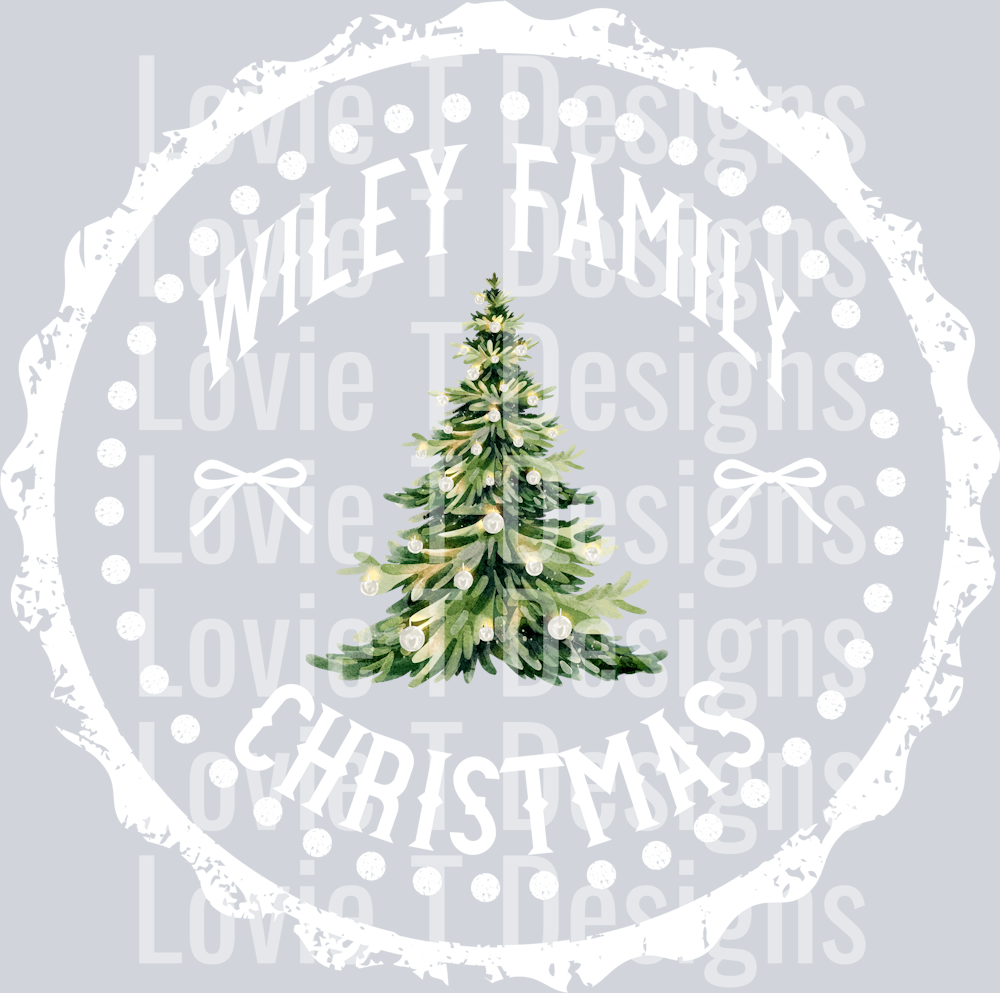 WILEY FAMILY CHRISTMAS STAMP