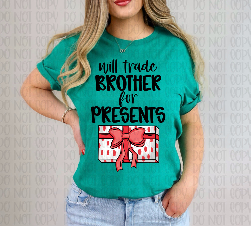 Will Trade Brother DTF transfer design – image 1