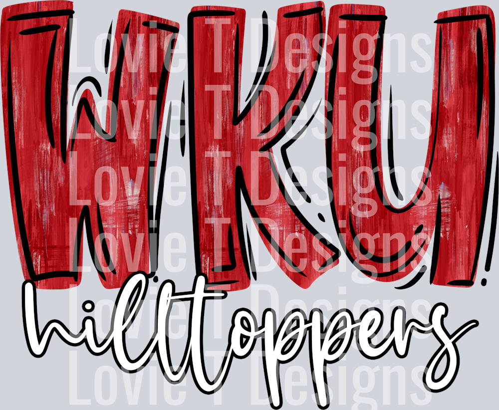 WKU Hilltopers Red and Black