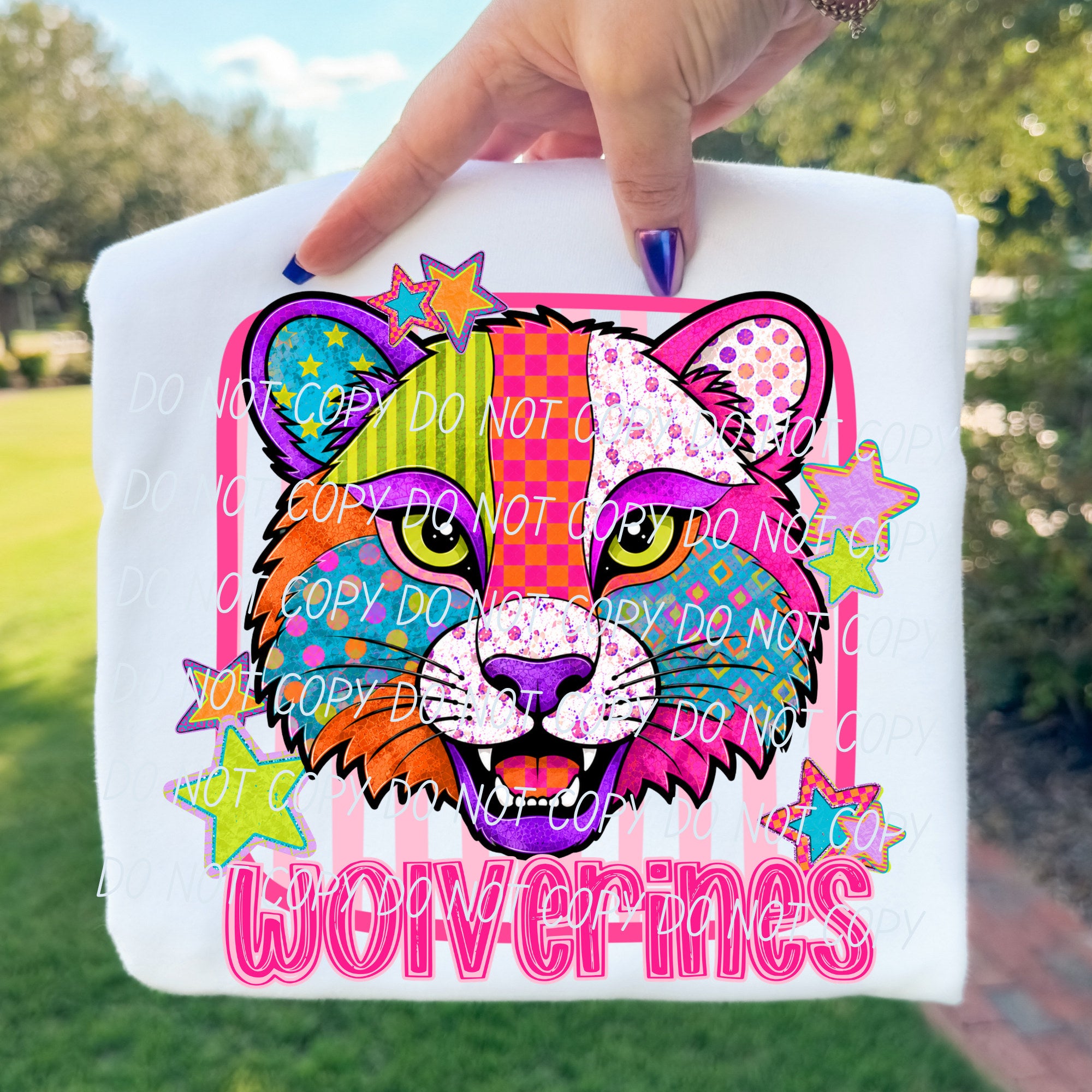 Funky Fresh Mascots WOLVERINES design