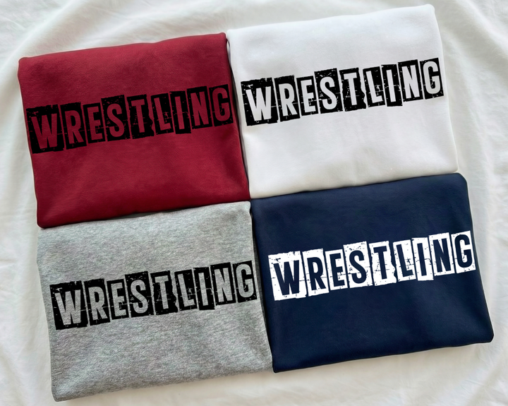 WRESTLING BLOCK WHITE