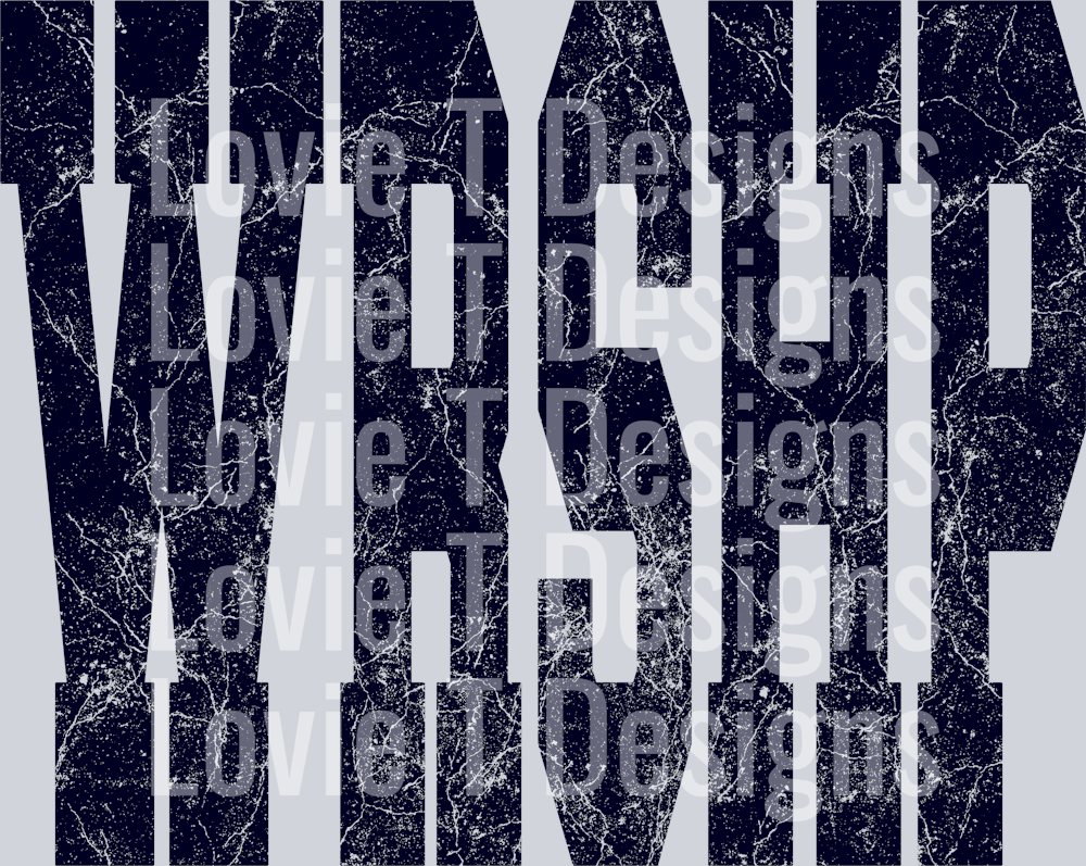 WRSHP DISTRESSED NAVY