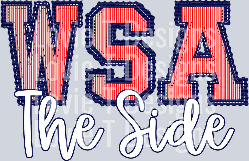 WSA THE SIDE NAVY BASE RED TOP