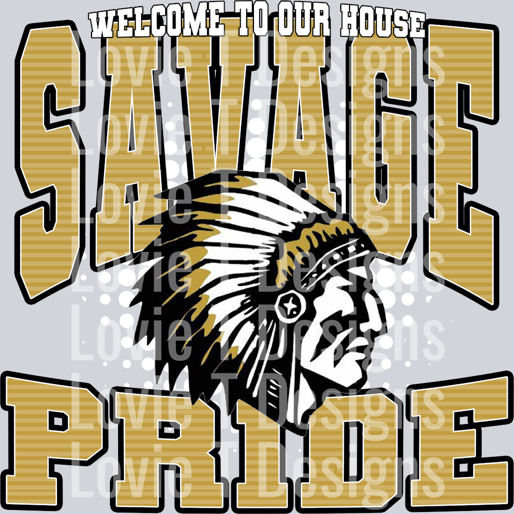WTOH Mascot Pride SAVAGE PRIDE