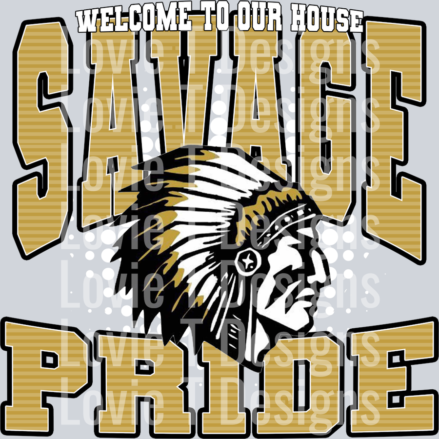 WTOH Mascot Pride SAVAGE PRIDE