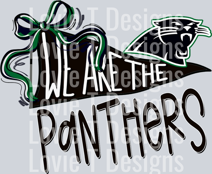 We Are YP Panthers with Bow