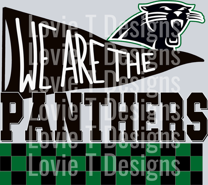 We Are YP Panthers with Checkers