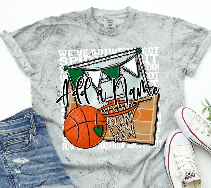 We've Got Spirit Basketball-Lovie T Designs