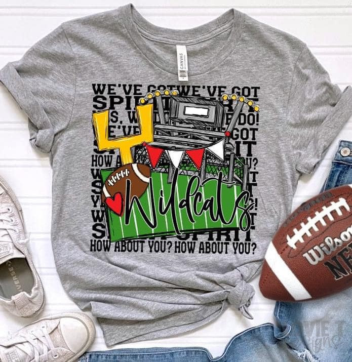 We've Got Spirit Football-Lovie T Designs