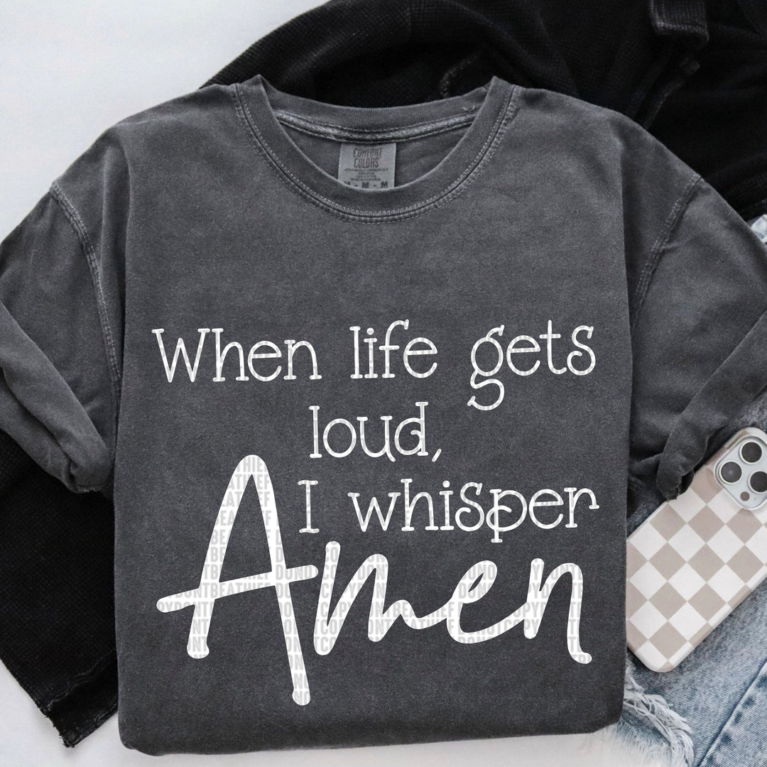 WHEN LIFE GETS LOUD WHITE