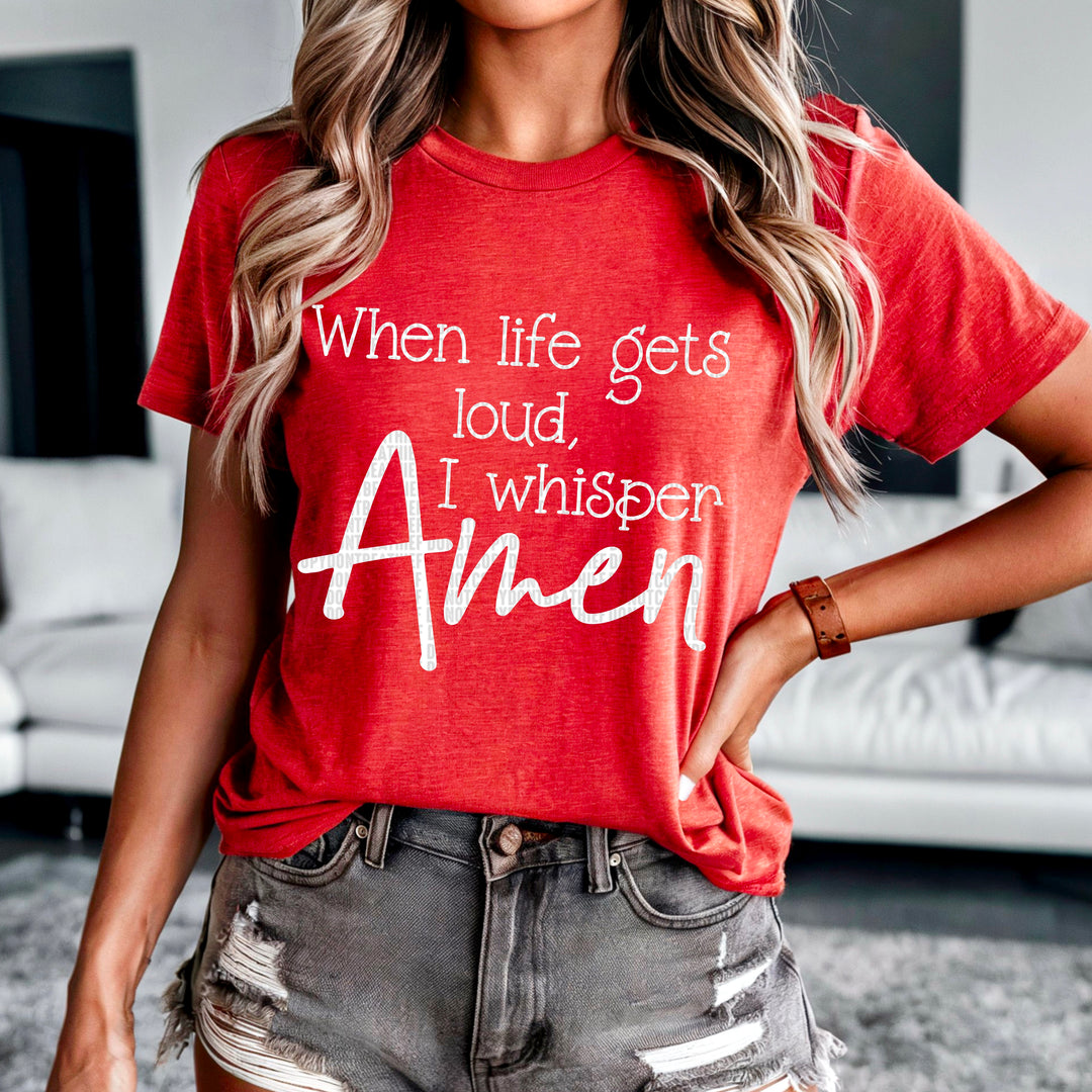 WHEN LIFE GETS LOUD WHITE