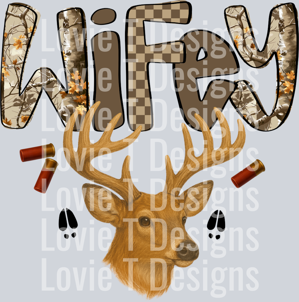 Wifey Buck Camo