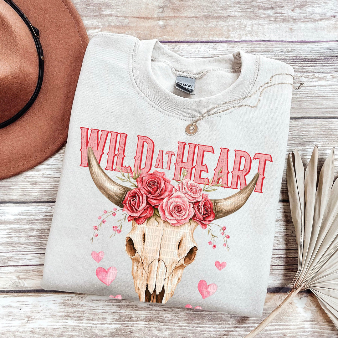 Wild At Heart-[DTF Transfer]-Lovie T Designs
