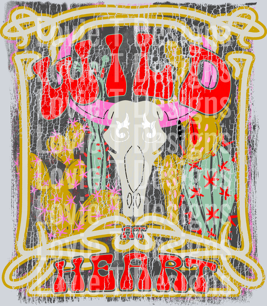 Wild at Heart Distressed