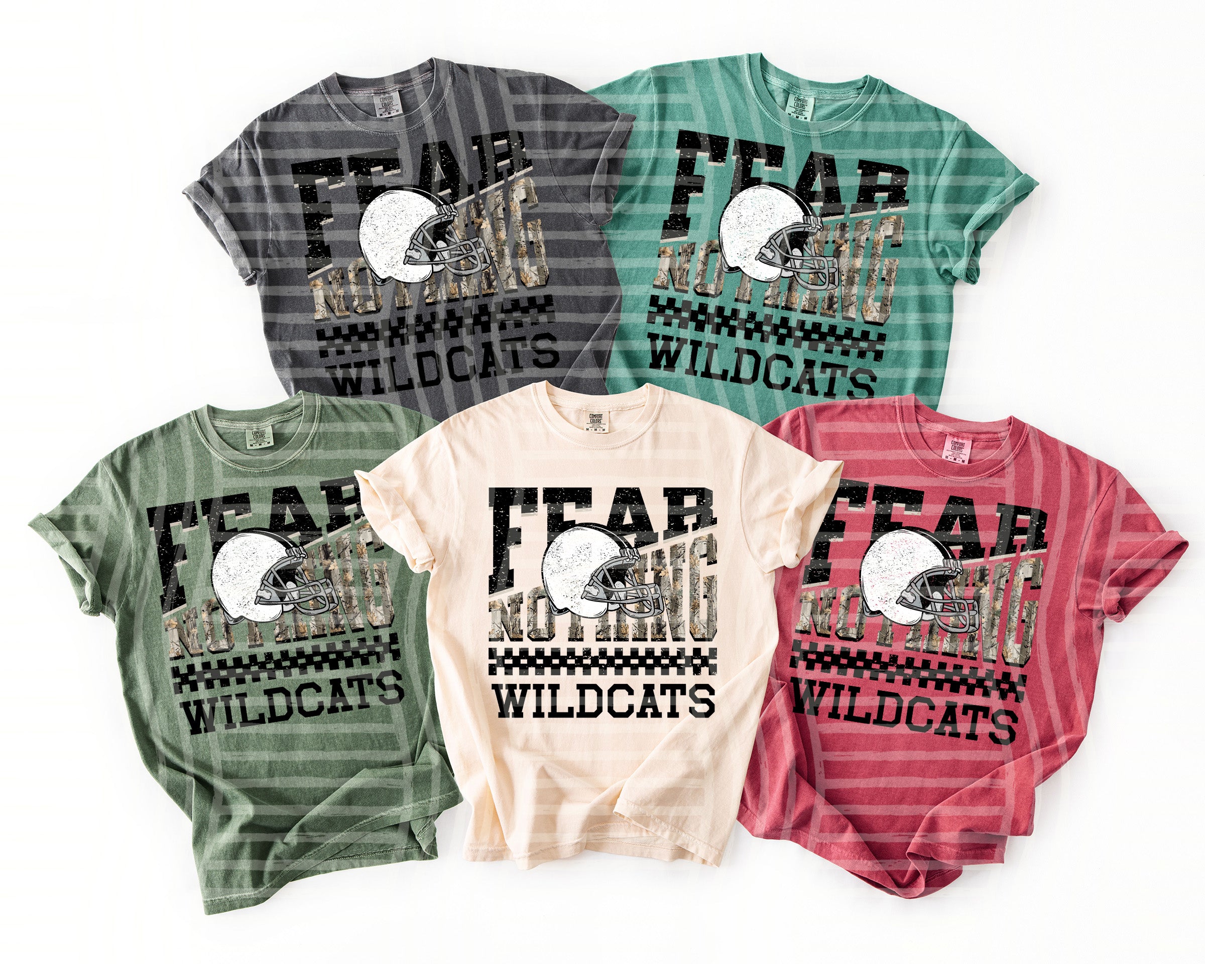 Fear Nothing Mascots Wildcats design