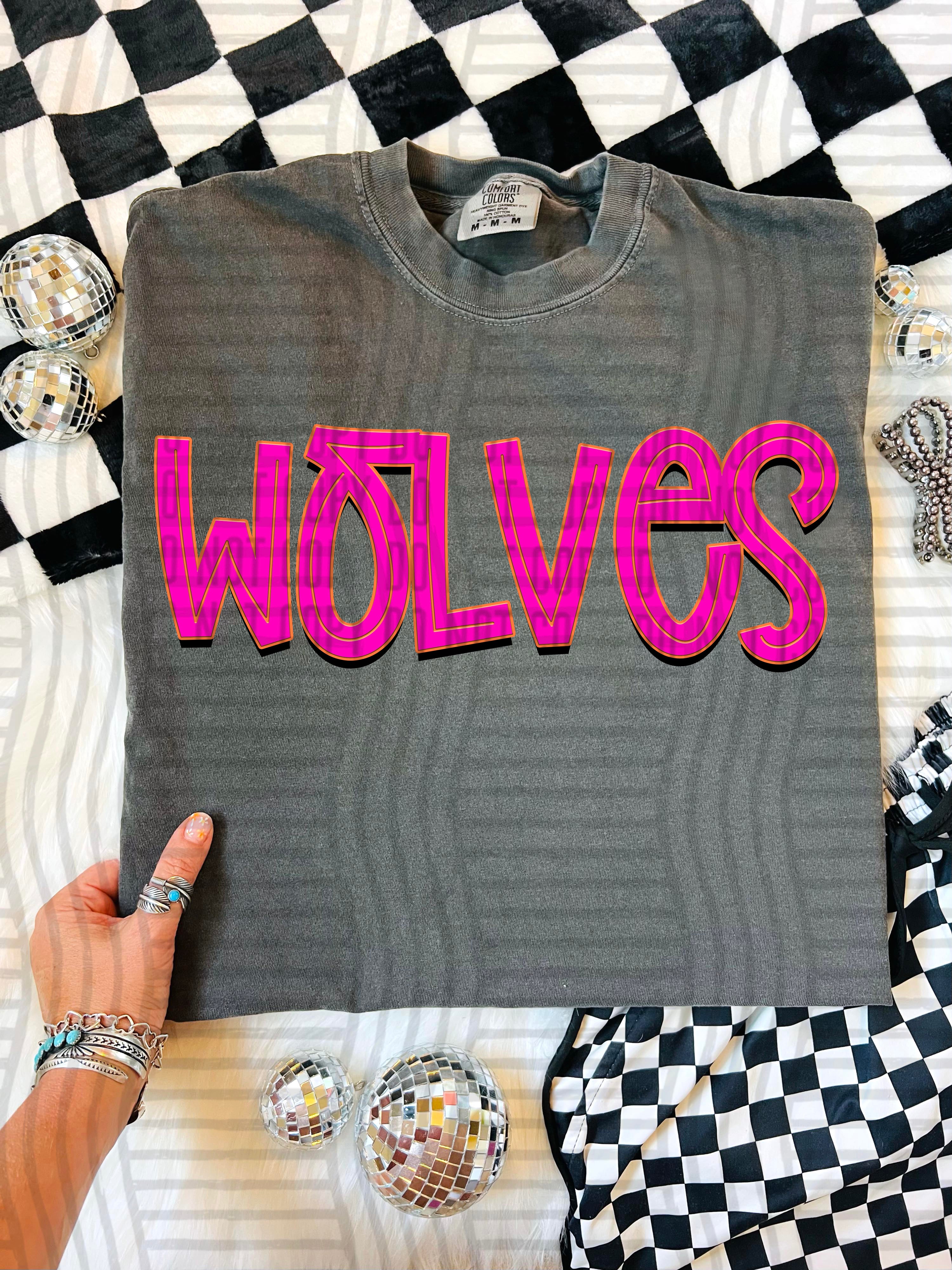 Pink Punch Wolves design