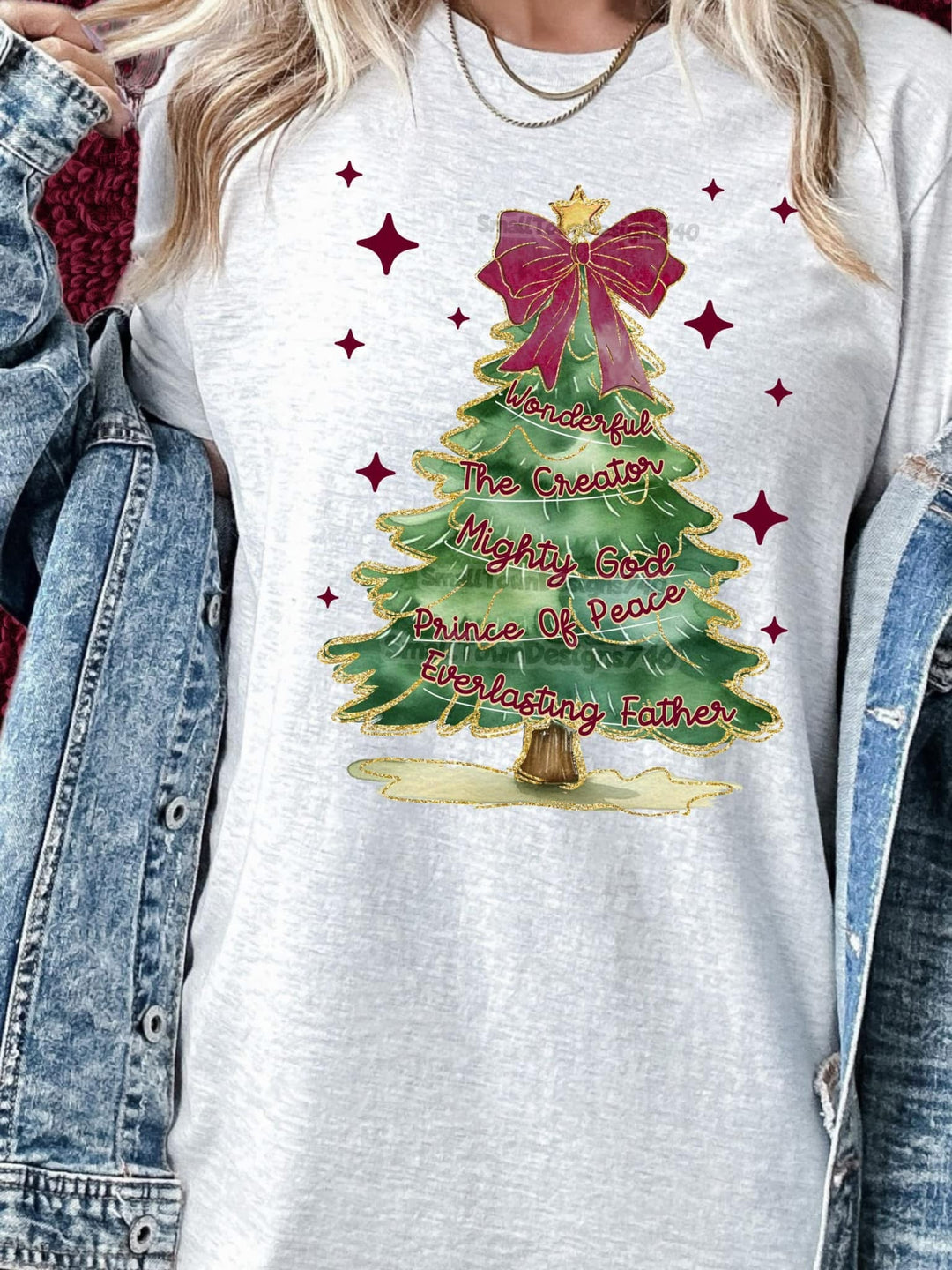 Wonderful The Creator Christmas Tree-[DTF Transfer]-Lovie T Designs