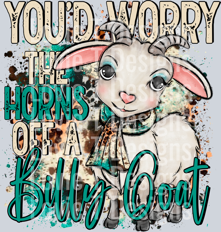 Worry Horns Off Billy Goat