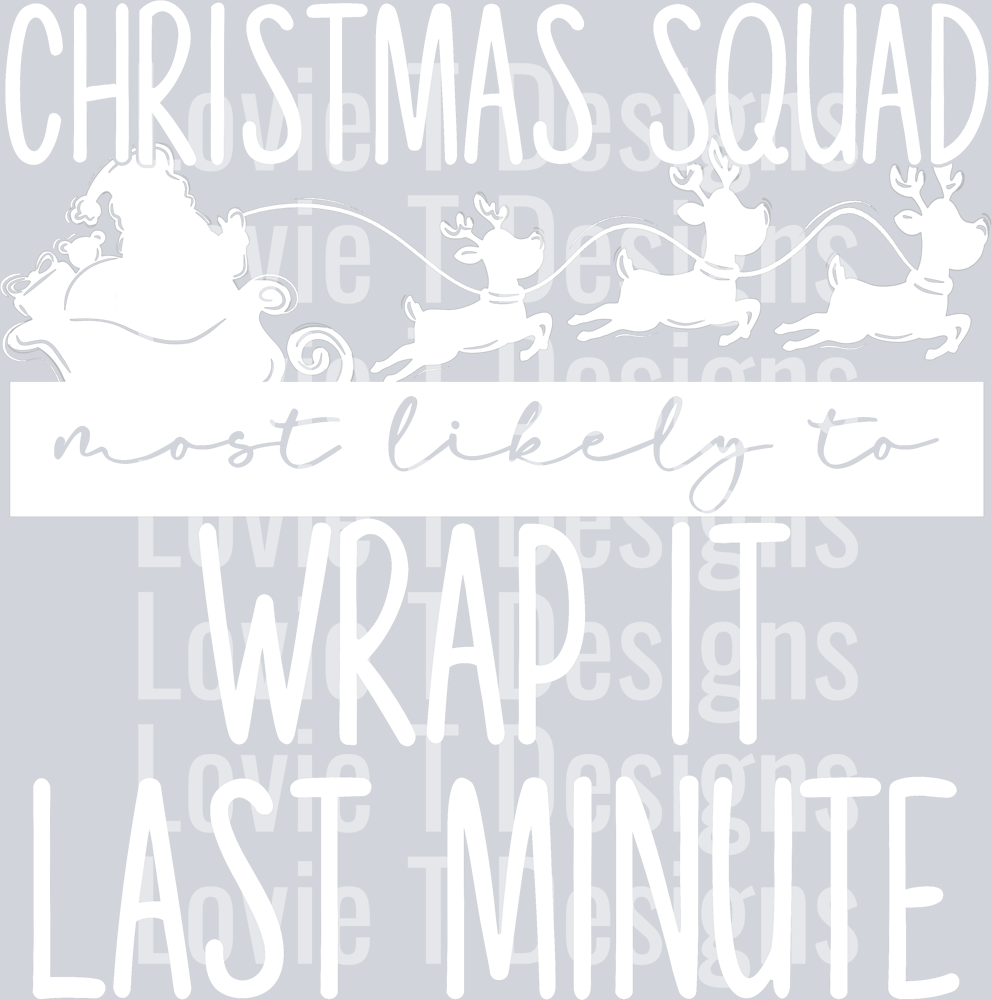 Wrap it Last Minute White