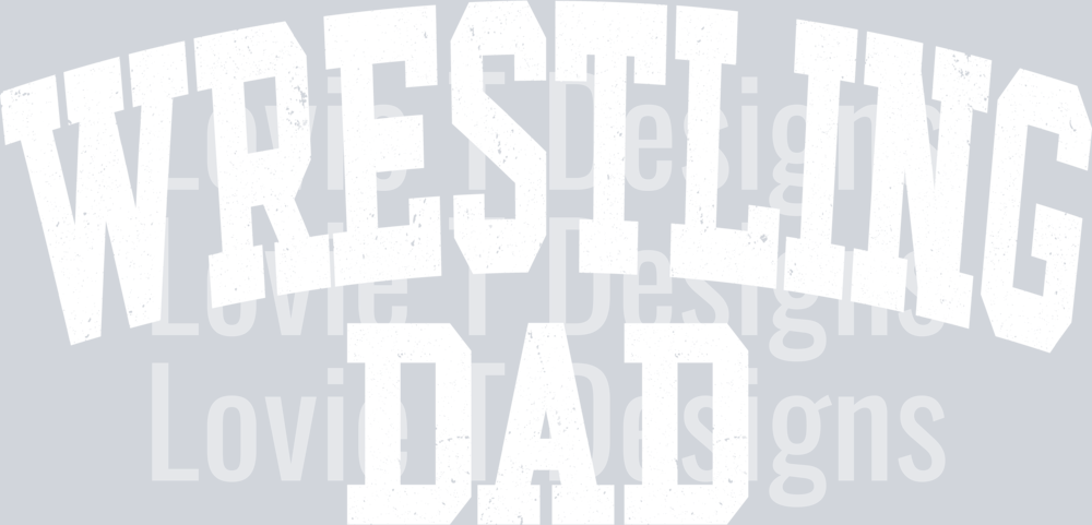 Wrestling Dad White