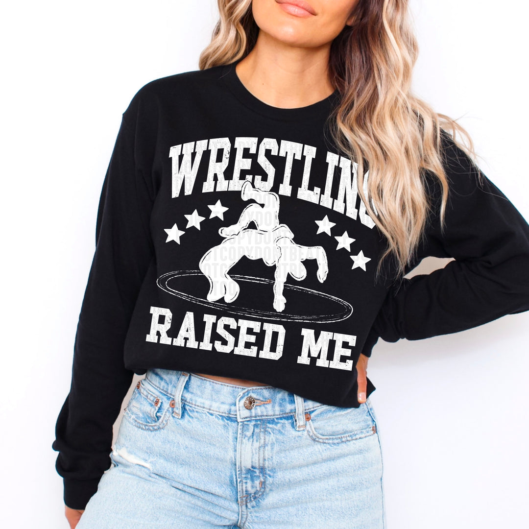 WRESTLING RAISED ME WHITE