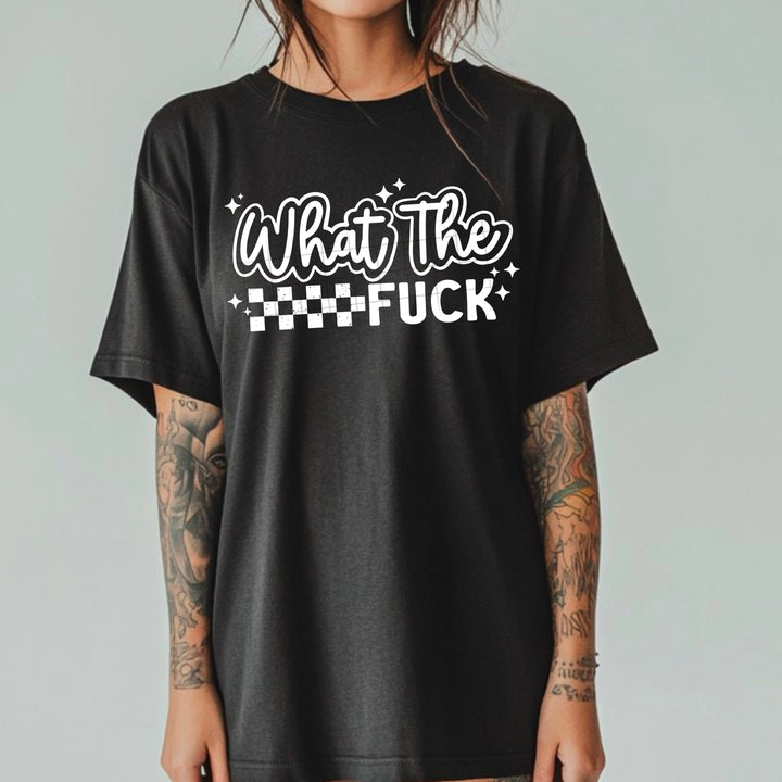 Wtf Single Color White DTF transfer design – image 1