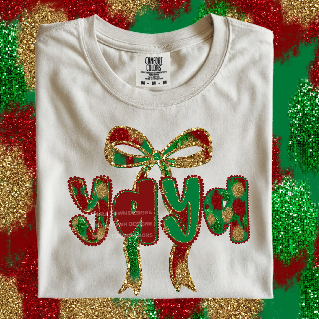 YAYA CHRISTMAS BOW