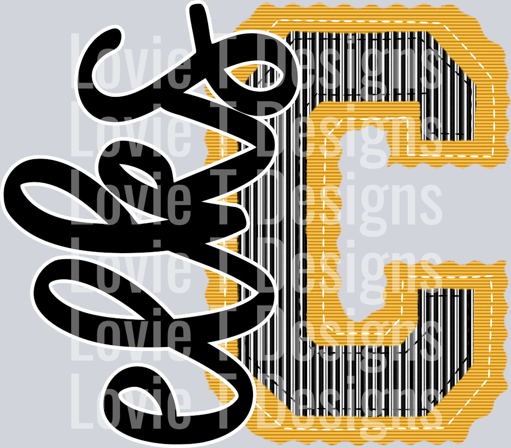 YELLOW BASE AND BLACK TOP C ELKS PREPSTER