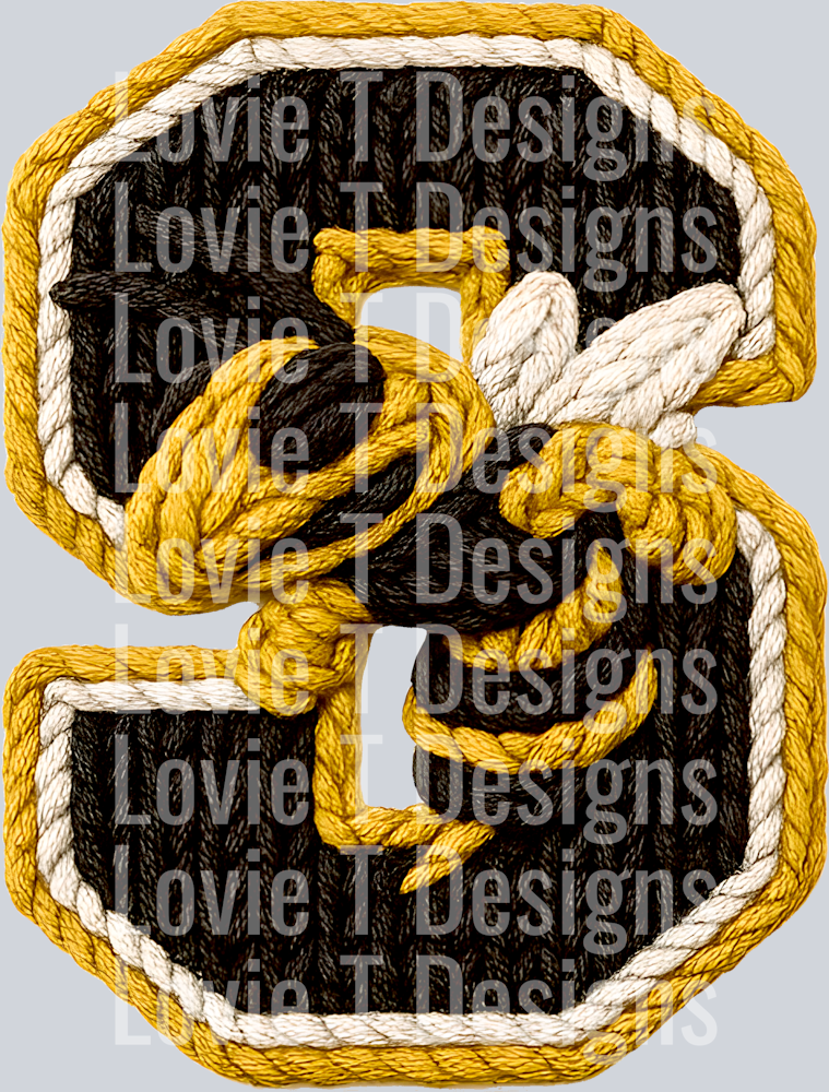 YELLOW JACKET FAUX YARN