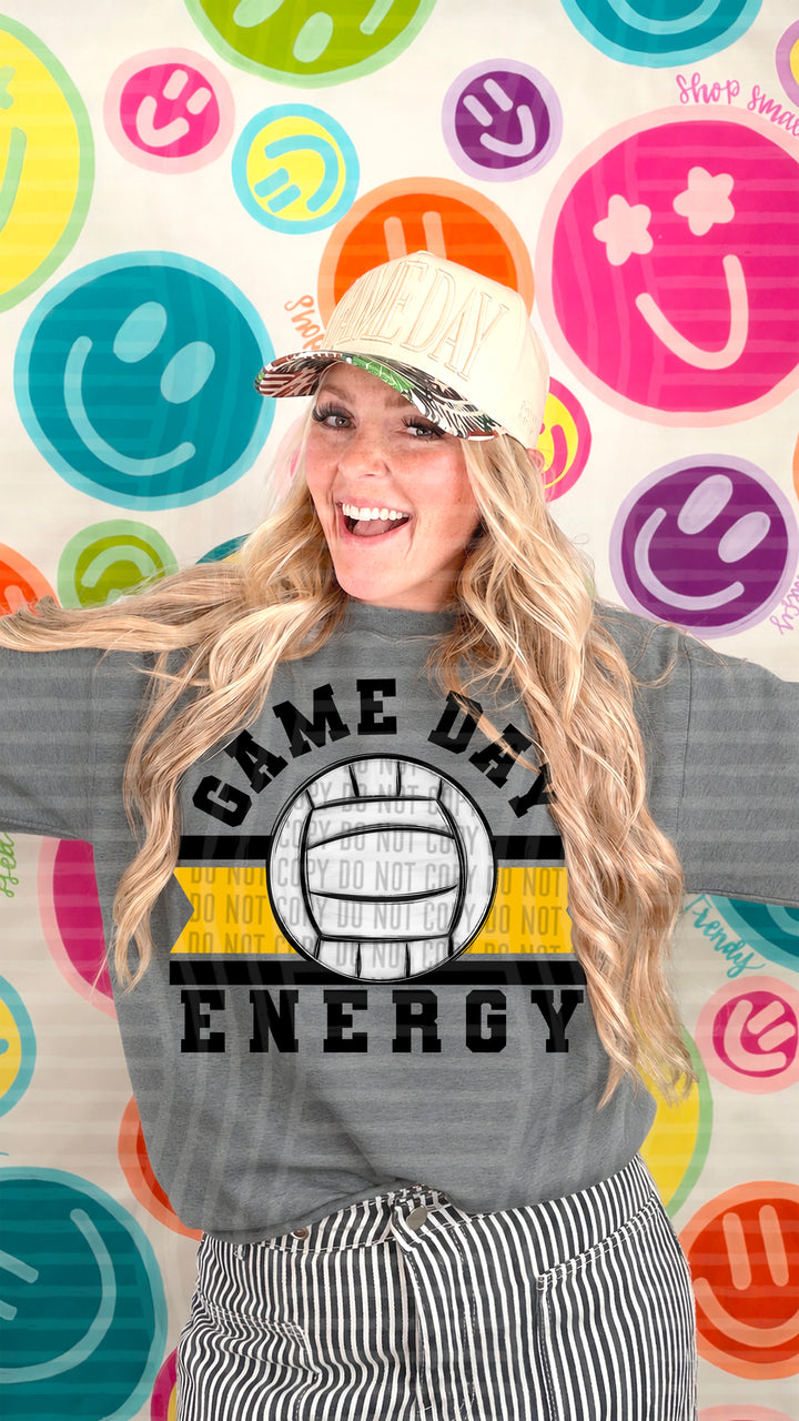 Volley Game Day Energy – DTF Transfer