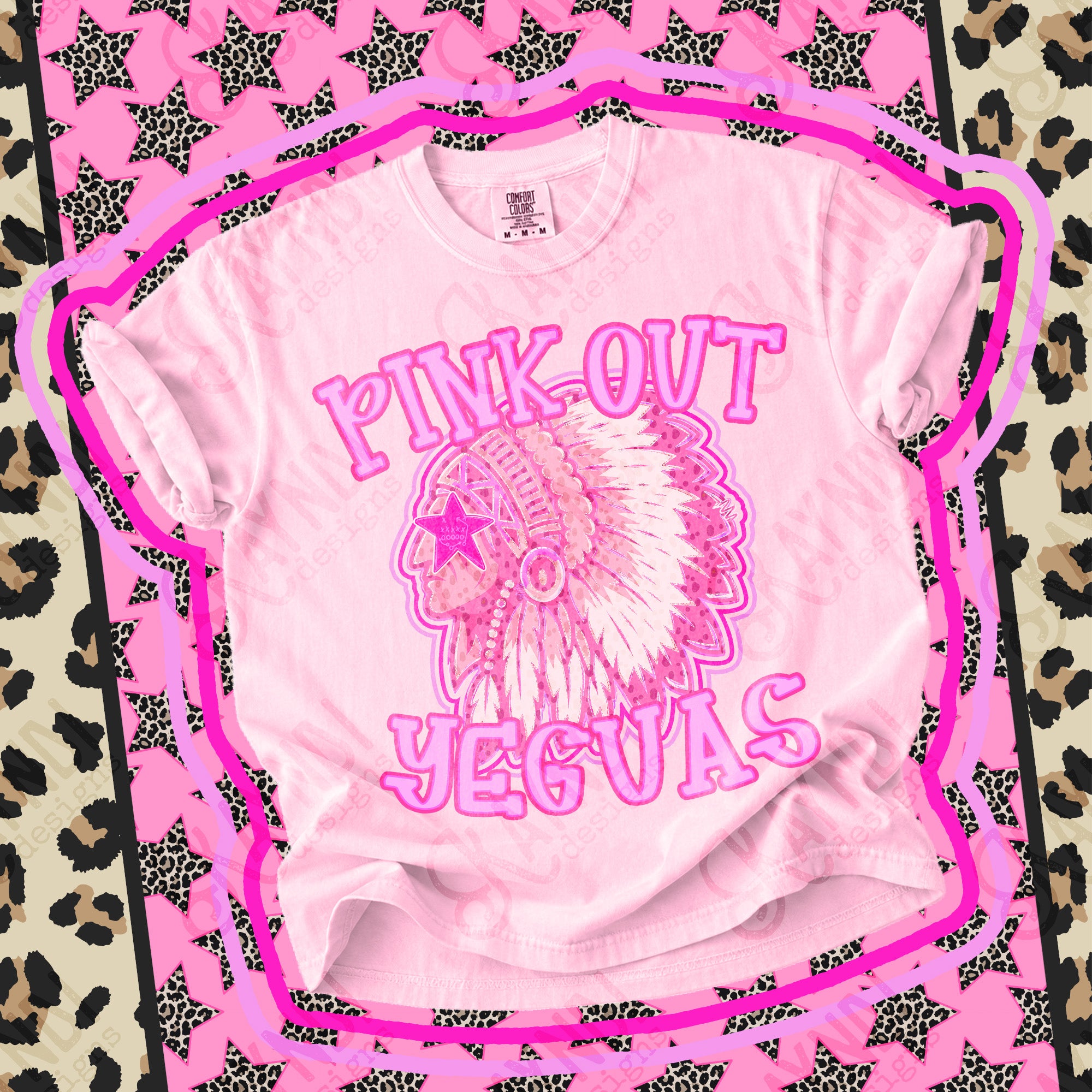 Pink Out Mascots Yeguas 2 mockup