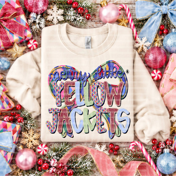 Merry Little Mascots Yellow Jackets design