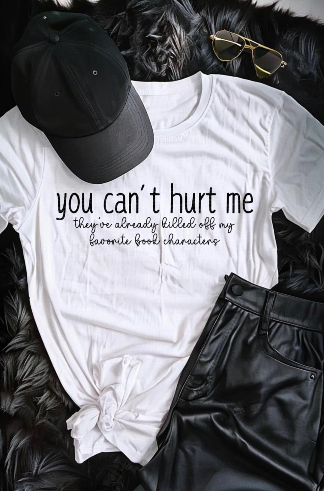 YOU CAN'T HURT ME   WHITE