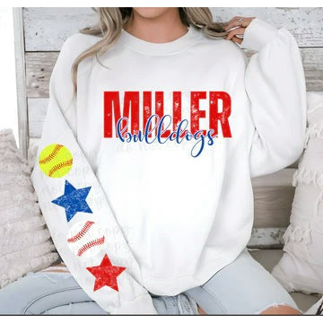 Baseball and or Softball Stars Team Custom customizable DTF transfer