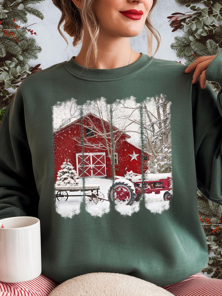 CHRISTMAS BARN BRUSH